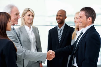 Businessman Shake hand