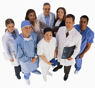 Doctors, Surgeons, Nurses & Staff